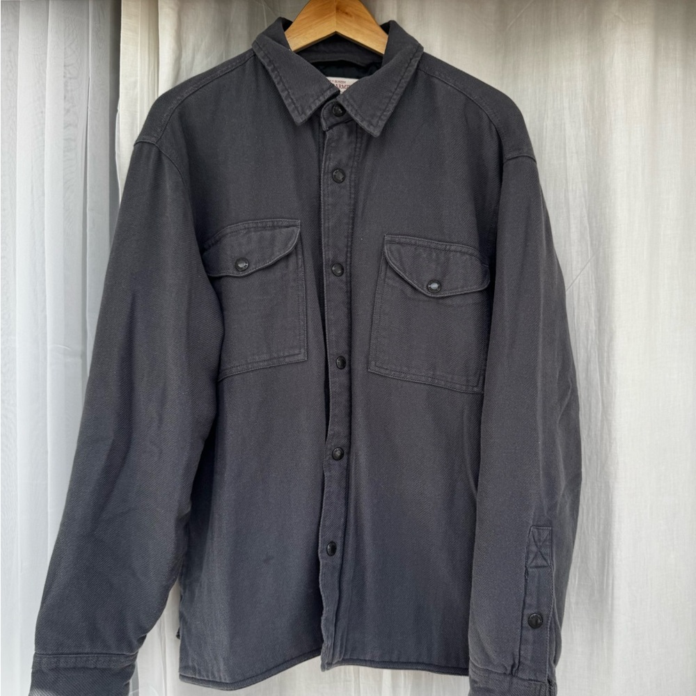 Men's Slate-Blue FILSON Button-Up Jacket